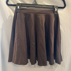 Elegant Brown Women's Skirt